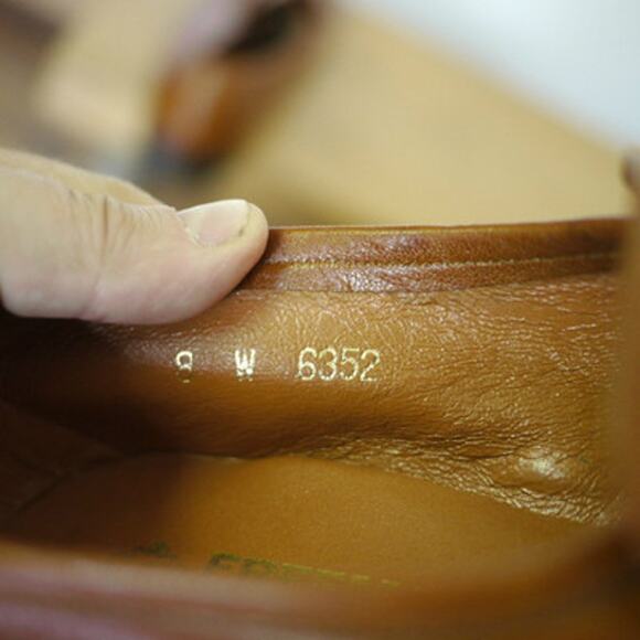 Vintage FREEMAN Wm Joyce Collection All Leather Tassel Moc Toe Loafers 8W 41